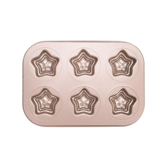 Necvior Non Stick Cake Mold Cake Pans Star Shaped Cake Pans Bakeware Carbon Steel Material Baking Pans Kitchen Baking Accessory