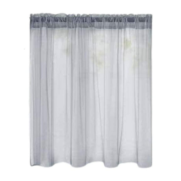 Necvior NonSeeThrough Privacy Sheer Kitchen Curtains Short Sheer Curtains Light Filtering Bathroom Window Curtains