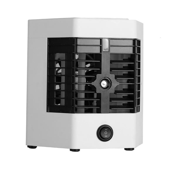 Necvior Office Fan Desktop Fan Electric Fan Small Cooling Fan Bedroom Table Fan Plastic Material Small Fan Perfect for Summer