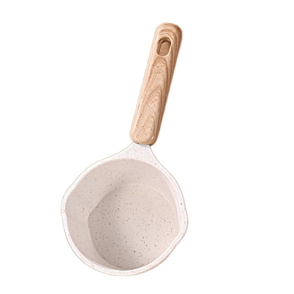 Necvior Oil Splashing Pot Stone Coated Pans Non Stick Aluminum Material Small Milk Pan