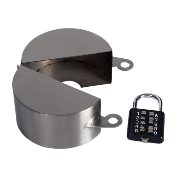 Necvior Outdoor Faucet Lock Gate Valves Locking Device Water Spigot Lock Hose Bib Lock