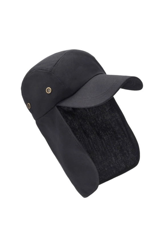 Outdoor Hiking Hat with Neck Flap Adjustable Baseball Caps for Women Men