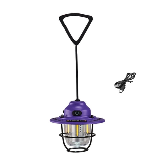 Necvior Outdoor Lighting Camping Lights 1200mAH Battery Easy to Use for Camping and Outdoor Activity LED Tent Hanging Lamp