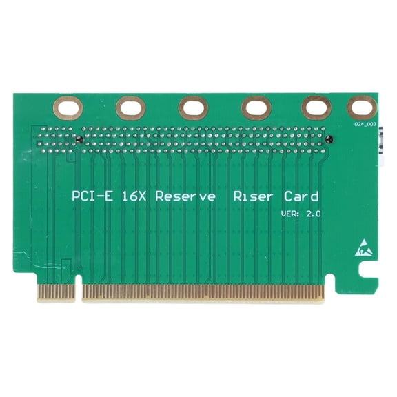Necvior PCIE 3.0 90 Degree Right Angle Risers Extension Card Adapters for 1U Computer Server Chassises