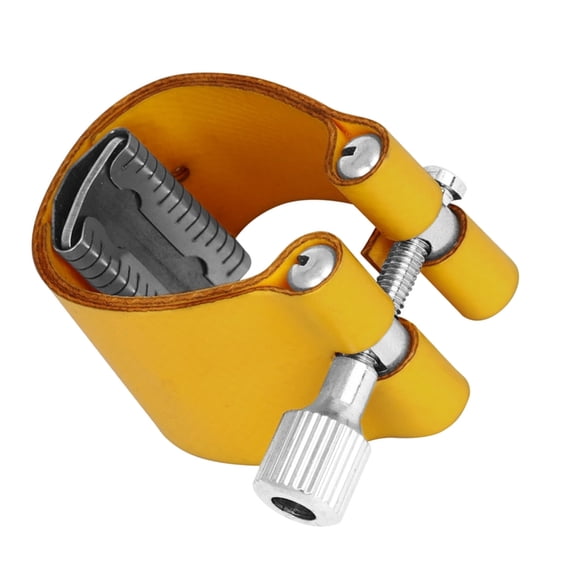 Necvior PU Saxophone Reed Case Holder Stylish Adjustable Black Sax Reed Storage Box Suitable for Music Professional