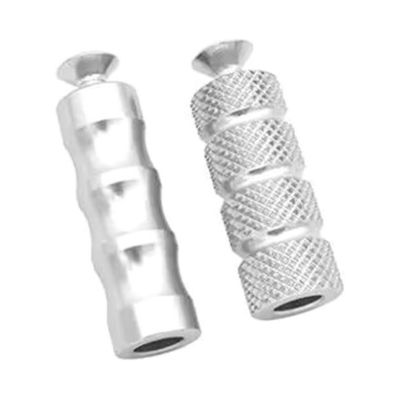 Necvior Perfects Fit Motorcycle Rear Footrests Shifter Foot Peg for M6Bolt Brake Lever