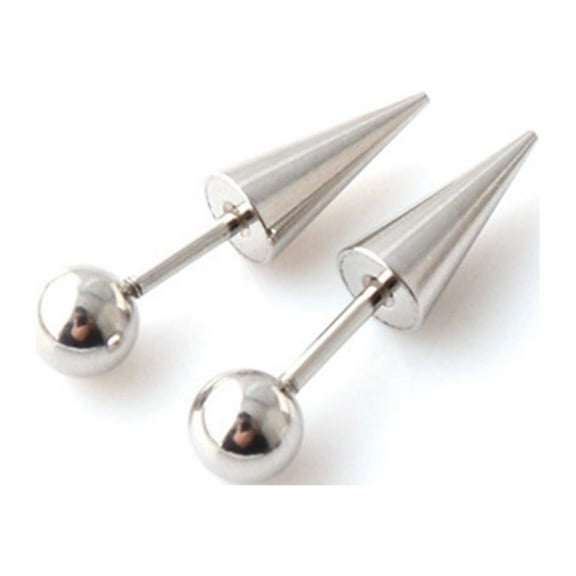Necvior Piercing Jewelry Earrings Spike Stud Earrings Set Great Gift for Men Women