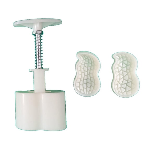 Necvior Plastic 50g Mooncake Molds Kitchen Baking Gadgets for Mid-Autumn Festival Baking