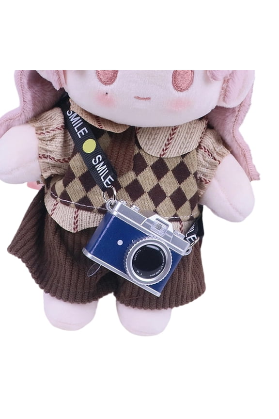Playful Camera Keychain LED Light Sound Effects Sturdy Plastic Fashion Gift For Everyone