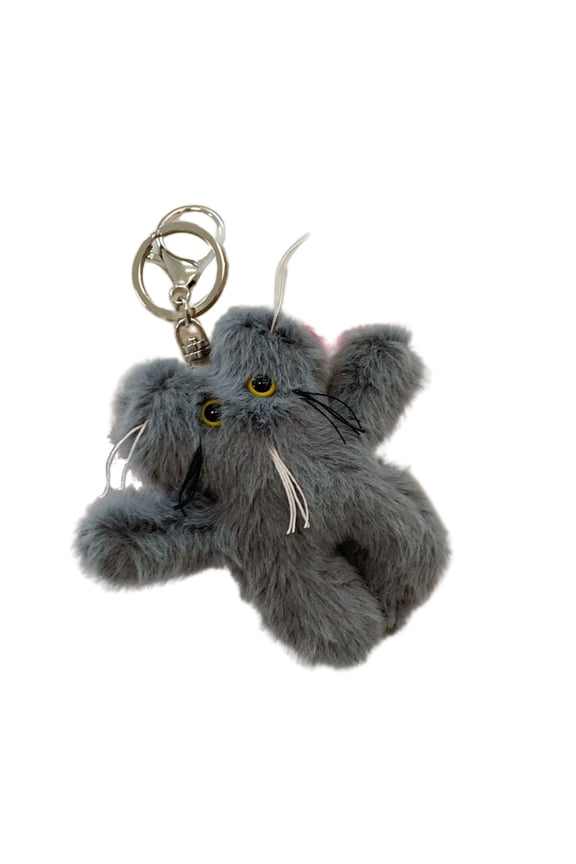 Plush Keychain Cute Bear Doll Pendant Key Chain Stuffed Cartoon Keyring