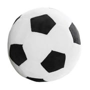 Necvior Plush Soccer Cushion Football Shape Stuffed Pillow For Soccer Enthusiasts