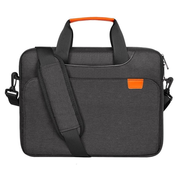Necvior Polyester Laptop Shoulder Bag for 14 15.6 17.3inch Notebook Flapover Briefcases Sleeve Case