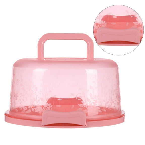 Necvior Portable Cake Holder Two Sided Base Cake Container Tray for Pies and Desserts