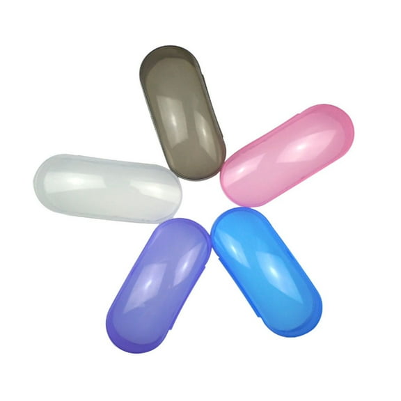 Necvior Portable Clear Transparent for Shell Eye Glasses Sunglasses Hard for Case Box Pr