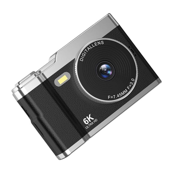 Necvior Portable Digital Camera 6400W Pixel Large Display 2.4inch Easy Pictures Share