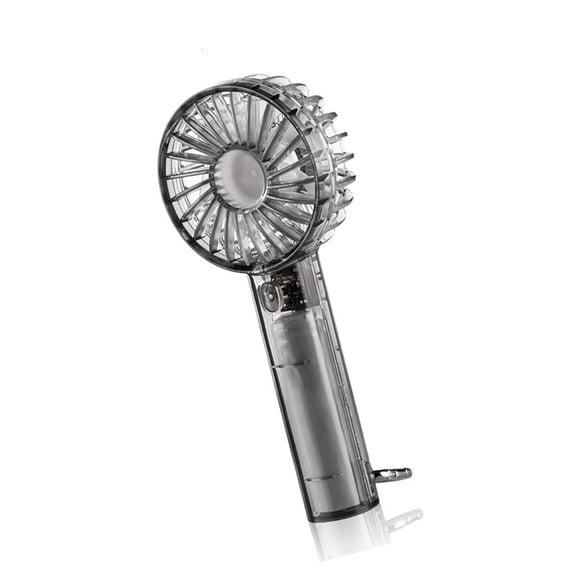 Necvior Portable Fan for Office and Classroom Use Transparent Pocket Sized Cooling Fan
