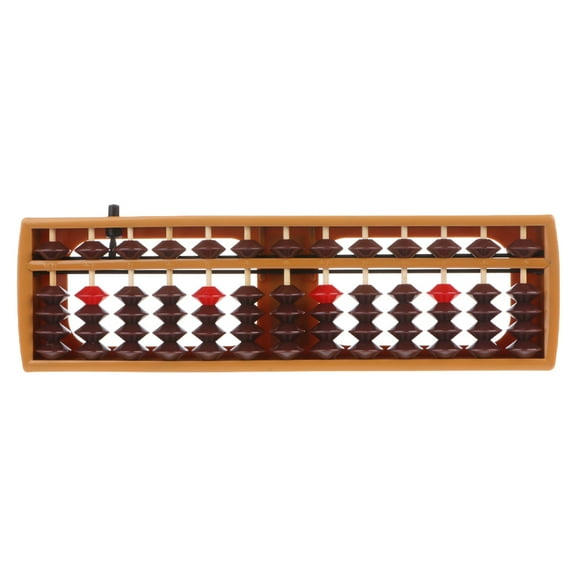 Necvior Portable Japanese 13 Digits Column Abacus Arithmetic Soroban Caculating School f