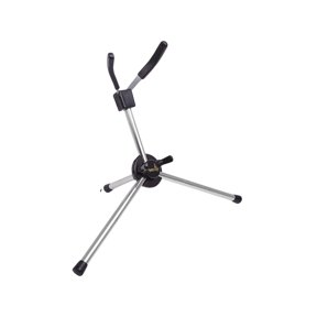 Necvior Portable Nonslip Saxophone Tripod Stand Rest Rack Folding Sax Stand Base Adjustable Stable Support Saxophone Stand