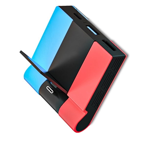 Necvior Portable TV Docking Station with USB Port Mini Docking Station ABS for Switches
