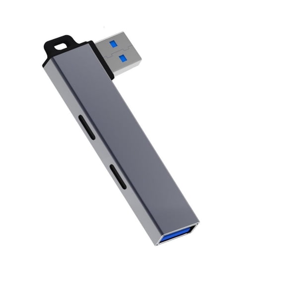 Necvior Portable USB3.0 Hub USB3.0 to Type C and Double USB Port Hub USB3.0 To USB Adapter with Strong Compatibility For Laptops