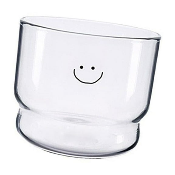 Necvior Practical Heatproof Glass Cup Microwave Safe Glass Mugs For Busy Lifestyle
