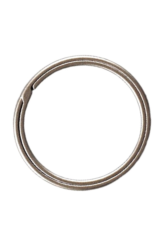 Practical Titanium Key Rings Metal Keychain Rings Heavy Duty Round Split Rings