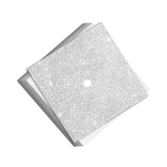 Necvior Premium Glitters Construction Paper Graduation Decors No Shedding Craft Sheets