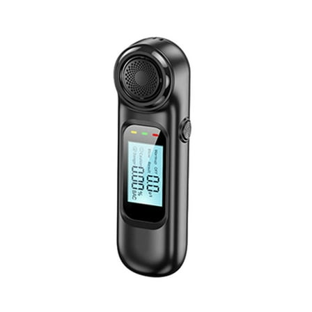 Necvior Professional Alcohol Breath Tester Quick & Precise Monitoring Portable Breathalyzer with High Sensitivity Sensor Durable