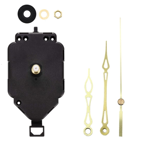 Necvior Professional Clock Movement Clock Repair and Handcrafting Supplies Pendulum Clockwork Metal Pointers Clockwork Accessory