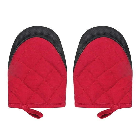 Necvior Professional Hand Mitts for Baking Cooking High Temperatures Resistant Short Gloves Kitchen Tool Grilling Accessories