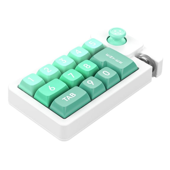 Necvior Professional Mechanical Gaming Keyboard with Joystick Control and Macro Customization Customizable Keypads 12Keys