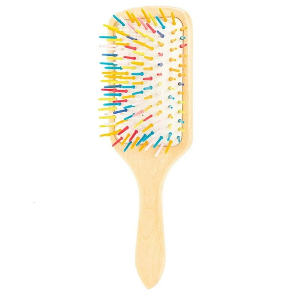 Necvior Professional Paddle Brush for Detangling Blowdrying and Straightening Hair Comb