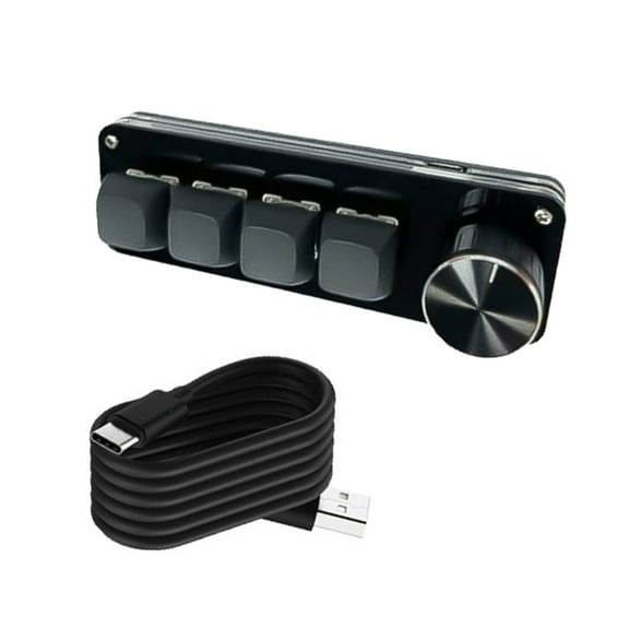 Necvior Programmable 3/4/6/8Key Keypad Mechanical Switches for Gaming Multimedia