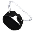 thumbnail image 1 of Necvior Pull Up and Squat Belt with Ergonomic Padding & Steel Chain Weight Dipping Belt, 1 of 8