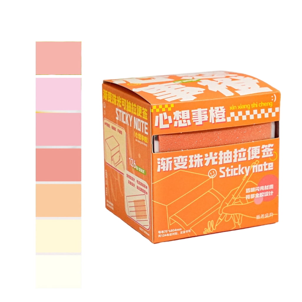 Necvior Pull out Viscous Notes, 126 Sheets Writing Notes, Pull out ...