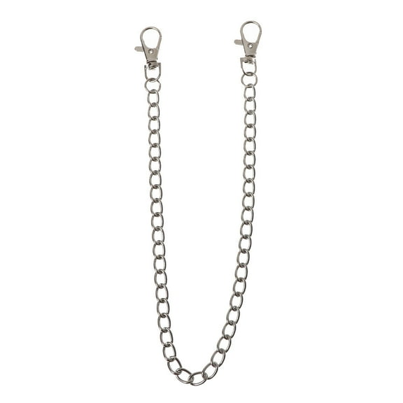 Necvior Punk 16" Waist Pants Chain Belt Wallet Chain Hip Hop Pocket Chain for w/ Keyring Waist Chain Anti-lost for Key Chain for