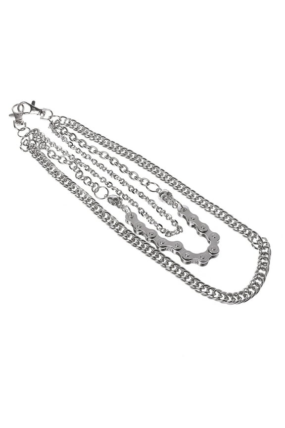 Punk Pants Chains Fashion Rock Jeans Waist Accessories Men Hip hop Pendant