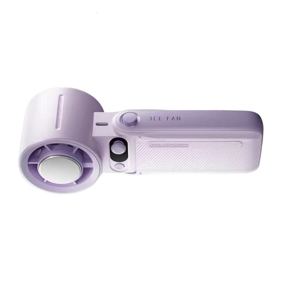 Necvior Quiet Handheld Fan 6000mAh Powerful Quiet Fan Portable Fan Plastic Texture
