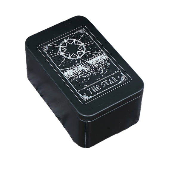 Necvior Rectangle Money Coin Carry Box Small Tarots Organizers Jewelry ...