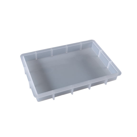 Necvior Rectangle Square Photo Frame Mold Epoxy Glue Silicone Mold Table Soft Ceramic Plaster Ornament Pendant Home Decoration