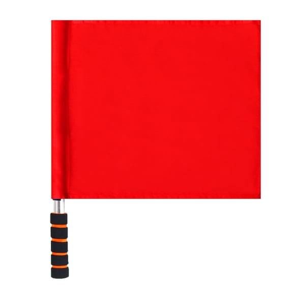 Necvior Referee Linesman Flags Training Sports Flags for Soccer Volleyballs Football Track