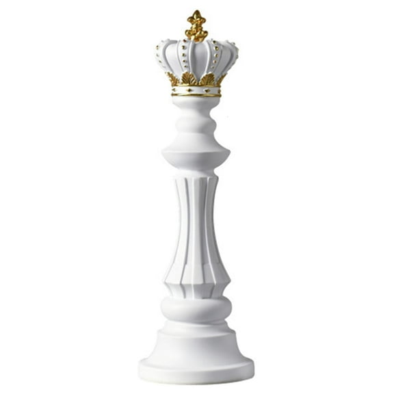 Necvior Resin Chess Pieces Board Games Parts International Chess Figurines Retro Home Decor Simple Modern Chessmen Ornaments