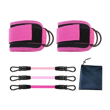Necvior Resistance Bands Set Ankle Resistance Bands with Cuffs, Glutes Workout Equipment