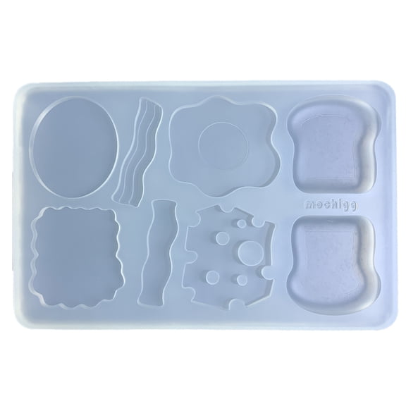 Necvior Resuable Silicone Mould Baking Tools Adorable Hamburger Moulds Toast Burger Casting Mold Mini Bread Biscuit Cake Molds