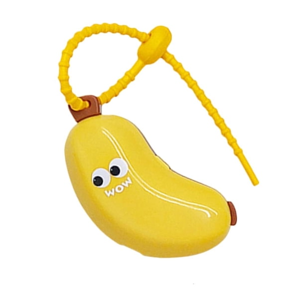 Necvior Reusable Banana Toothbrush Cover Plastic Travel Friendly Sanitary Protective Case