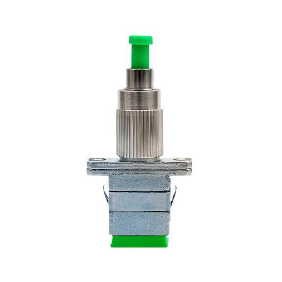 Necvior Reusable Optical Fiber Adapter Fc Male to Sc Female Adapter Wide Application