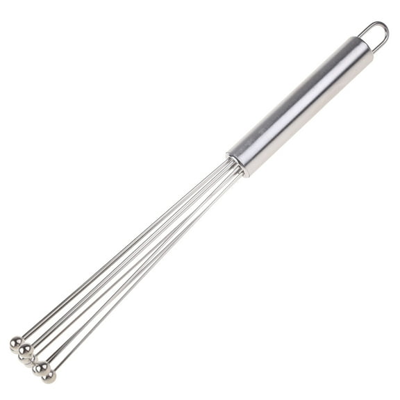 Necvior Rotary Hand Whisk Egg Beater Mixer Stainless Steel Manual Shaker for Kitchen