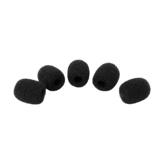 Necvior Round Ball Lavalier Microphone Foam Windscreen Sponge Windshields 6mm Opening