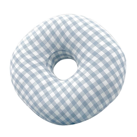 Necvior Round Cushion Pillow with Ear Hole for Side Sleepers, Comfort for the Ear Sleeping Pillows Perfect for Side Sleeping