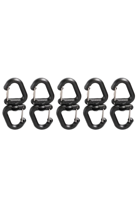 S Shape Keychain 360 Degree Rotation Keychain Carabiner Multifunction Carabiner